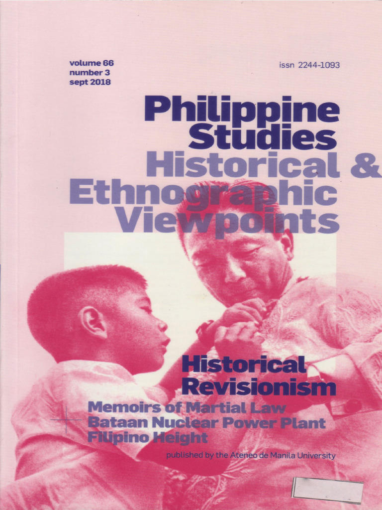 Philippine Studies Sep 2018 | PDF