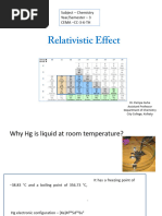 Relativistic Effects in Structural Chemistry | PDF | Atomic