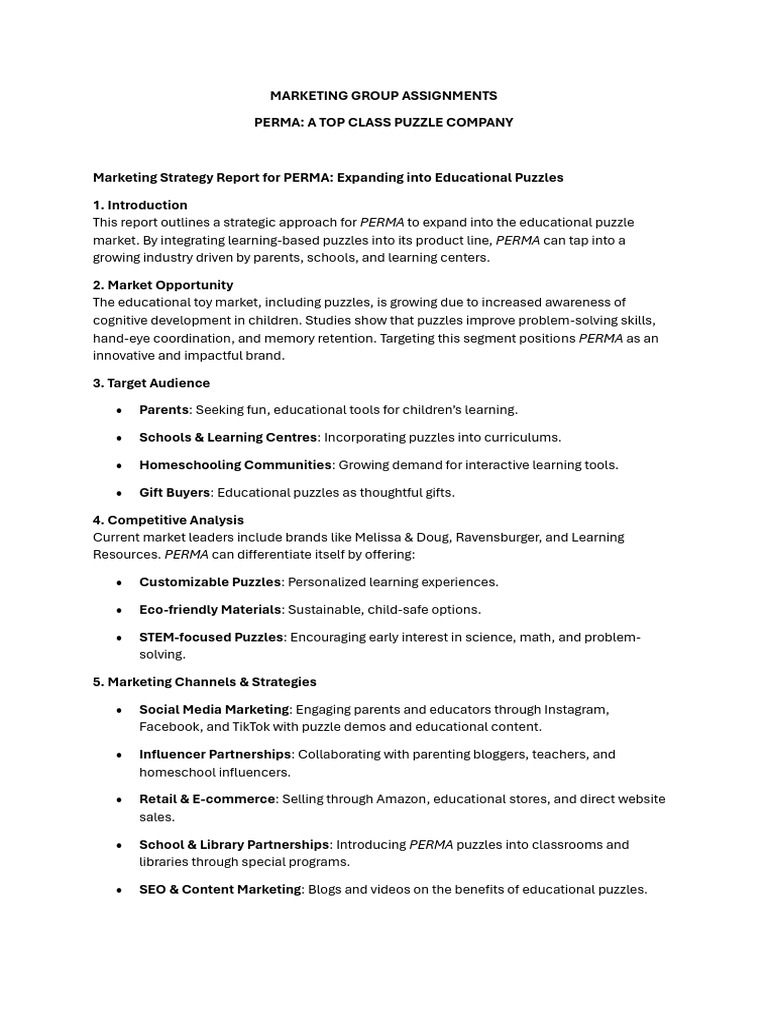 Marketing Group Class 2 | PDF | Nigeria | Marketing