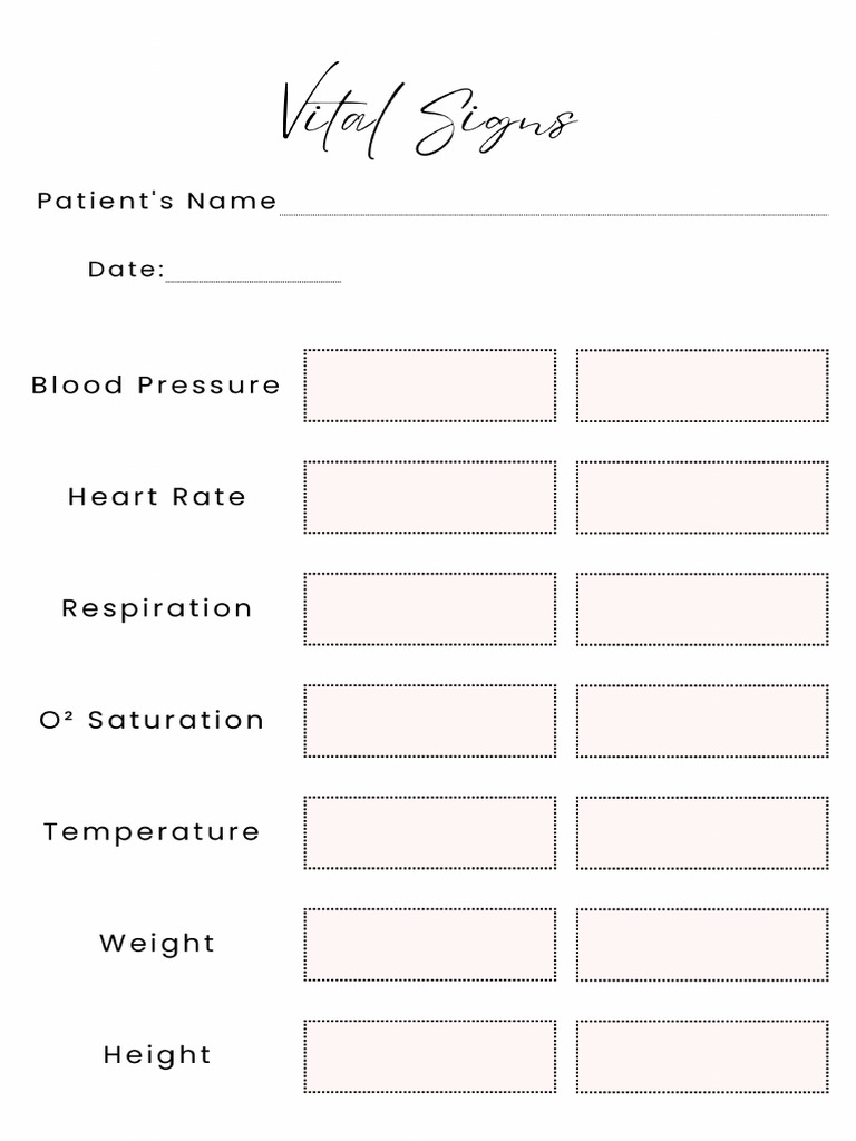 Vital Signs | PDF