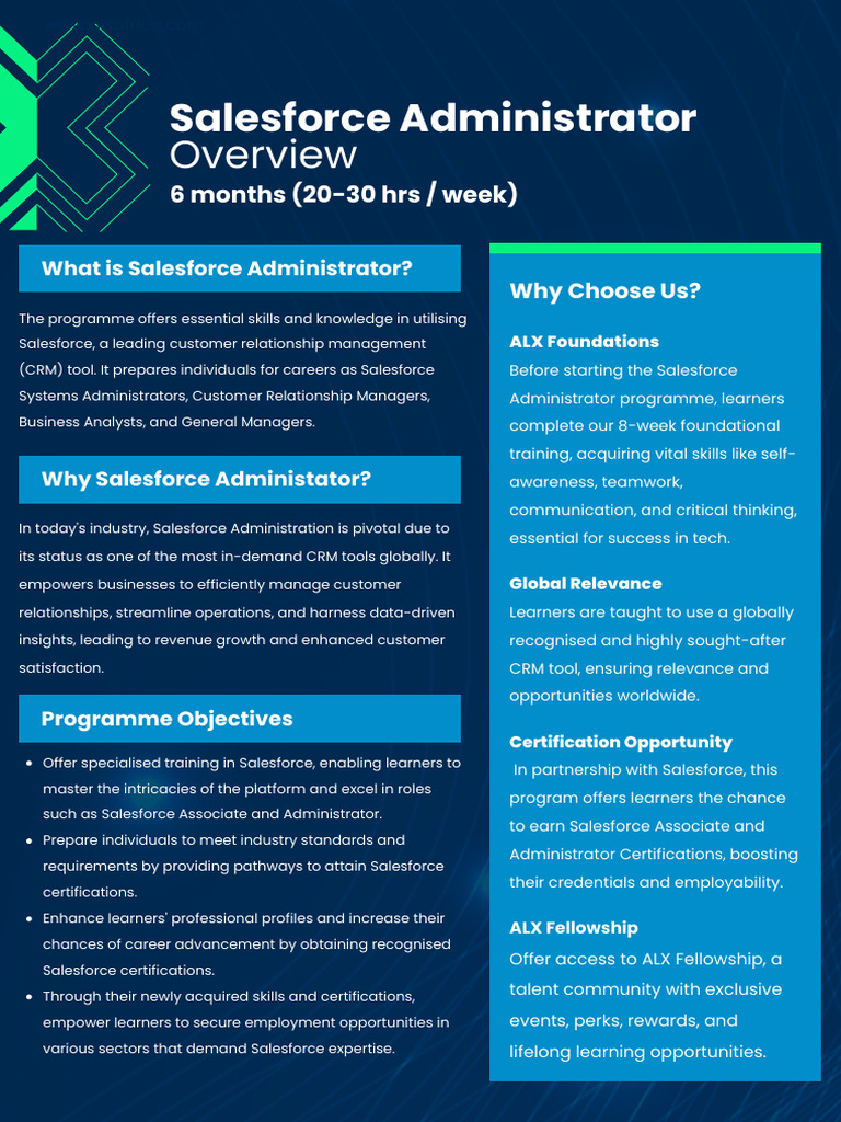 Salesforce Admin Certification Program | PDF | Customer Relationship ...