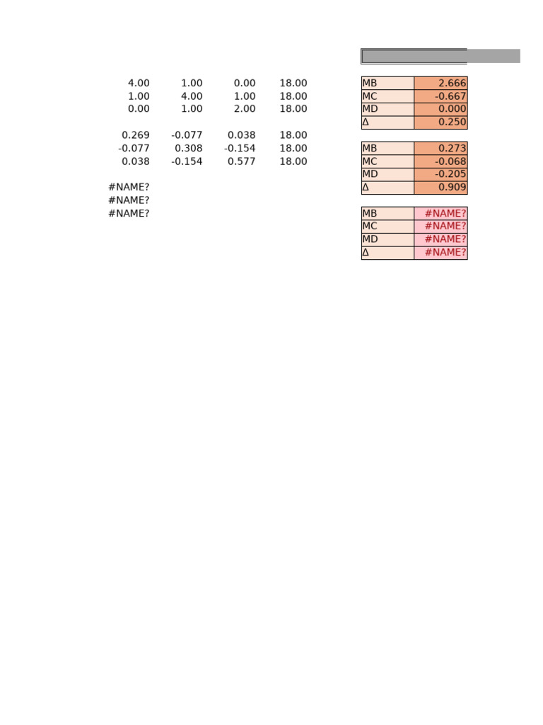 Excel Matrix | PDF