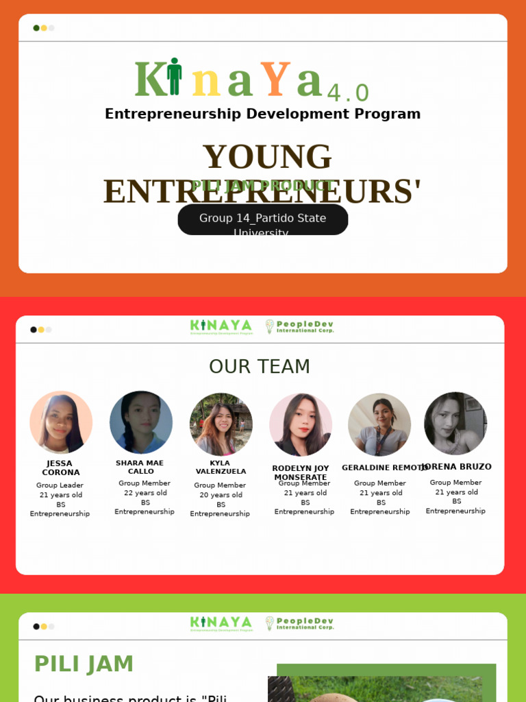 Pili Jam Business Plan Overview | PDF | Fruit Preserves | Cooking