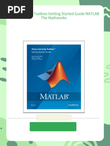 Deep Learning Toolbox Getting Started Guide MATLAB The Mathworks - The ebook is ready for download with just one simple click