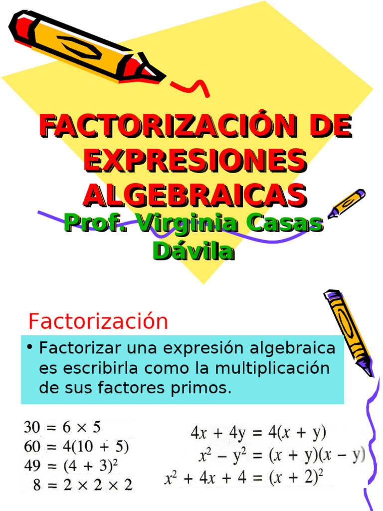 Factor Comun | PDF
