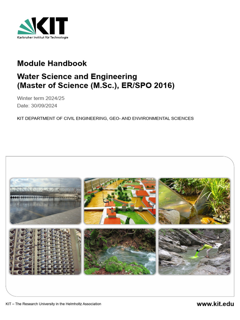 Water Science and Engineering Handbook | PDF | Engineering | Hydrogeology