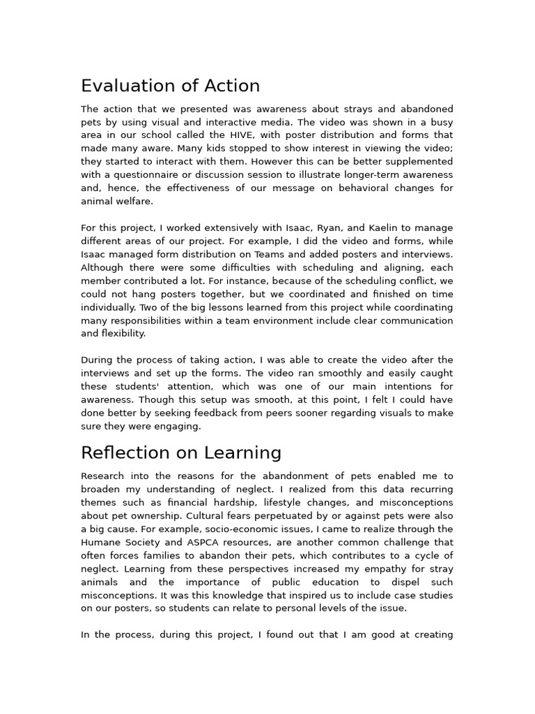 June2025 0457 03 CN267 1234 ReflectivePaper | PDF | Human Communication ...
