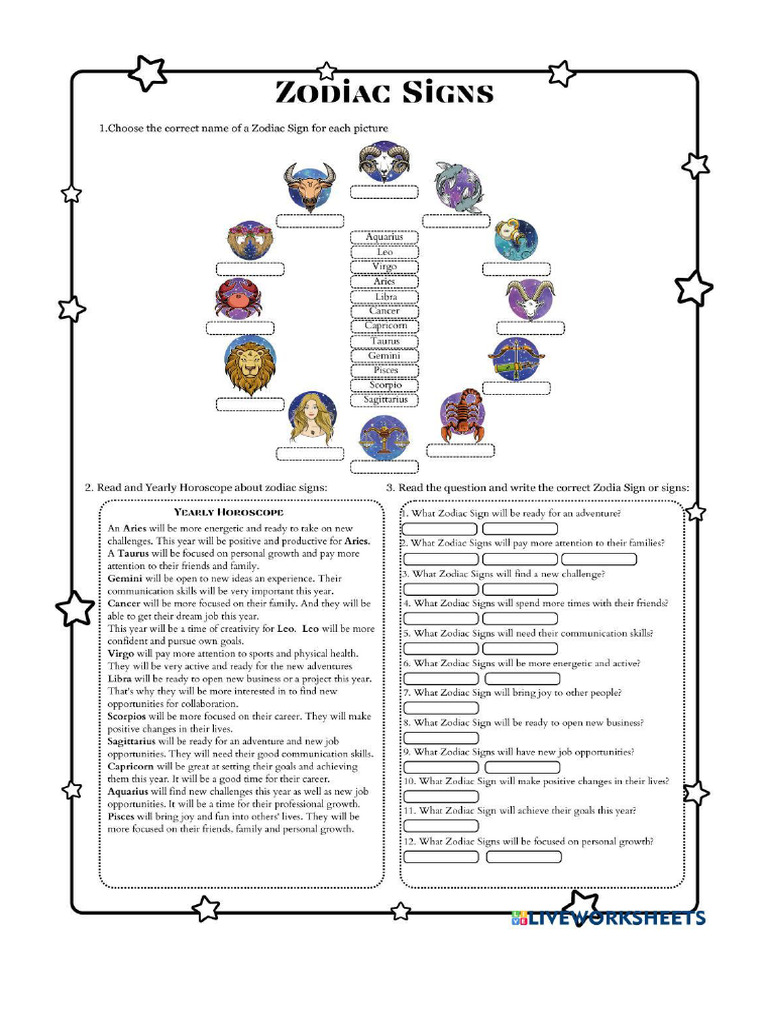 Zodiac Signs | PDF