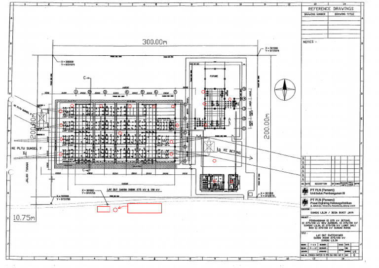 Grounding Layout for 275/150 kV Substation | PDF
