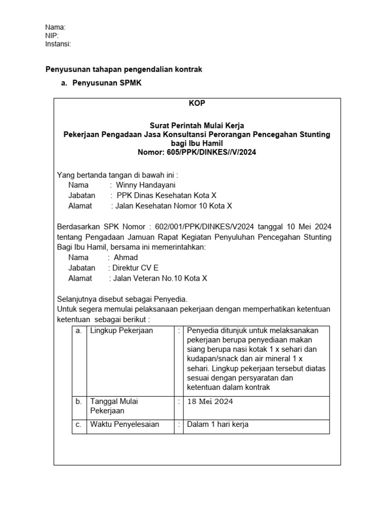 Lampiran 07 - Form SPMK Dan Monitoring Jadwal Pengiriman | PDF