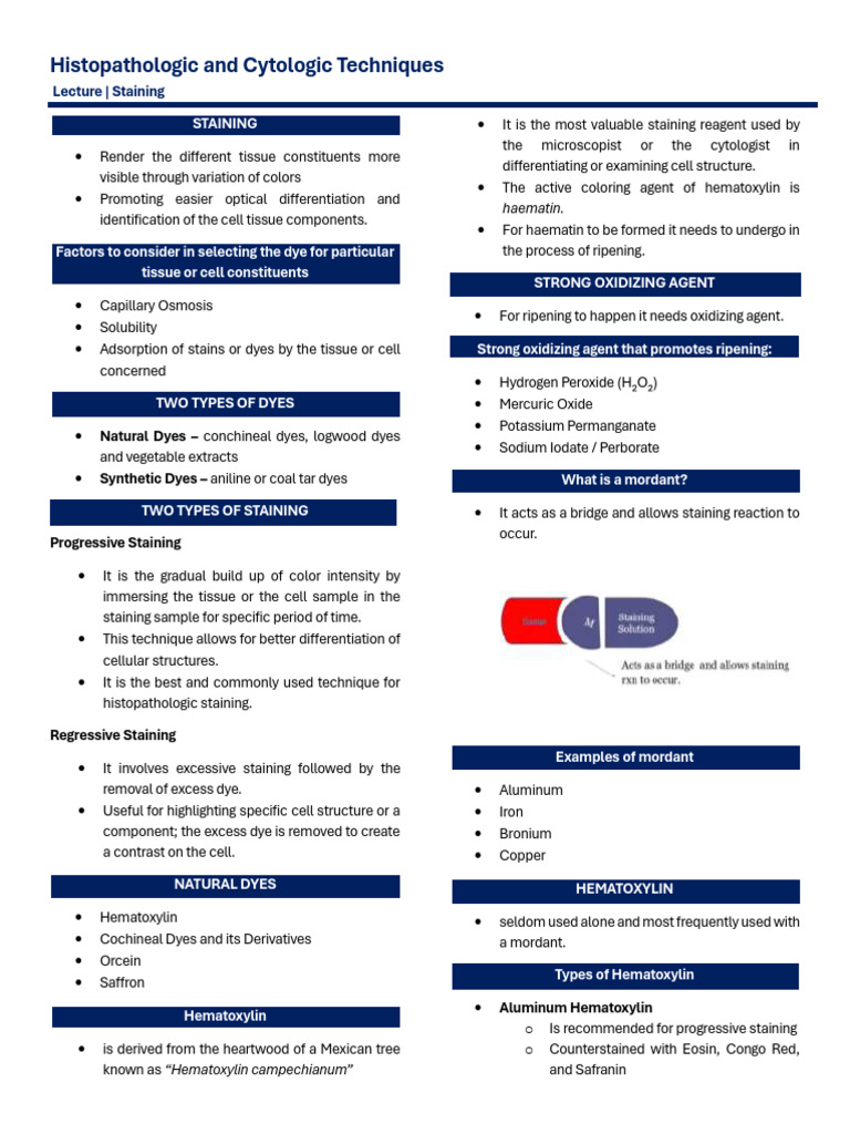 MLSCHT LEC STAINING (Up) | PDF | Staining | Dye