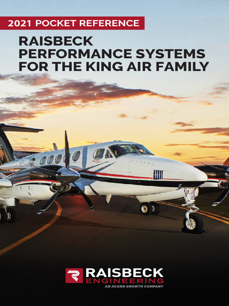 Raisbeck King Air Pocket Reference 4-23-21 | PDF | Aviation | Aircraft