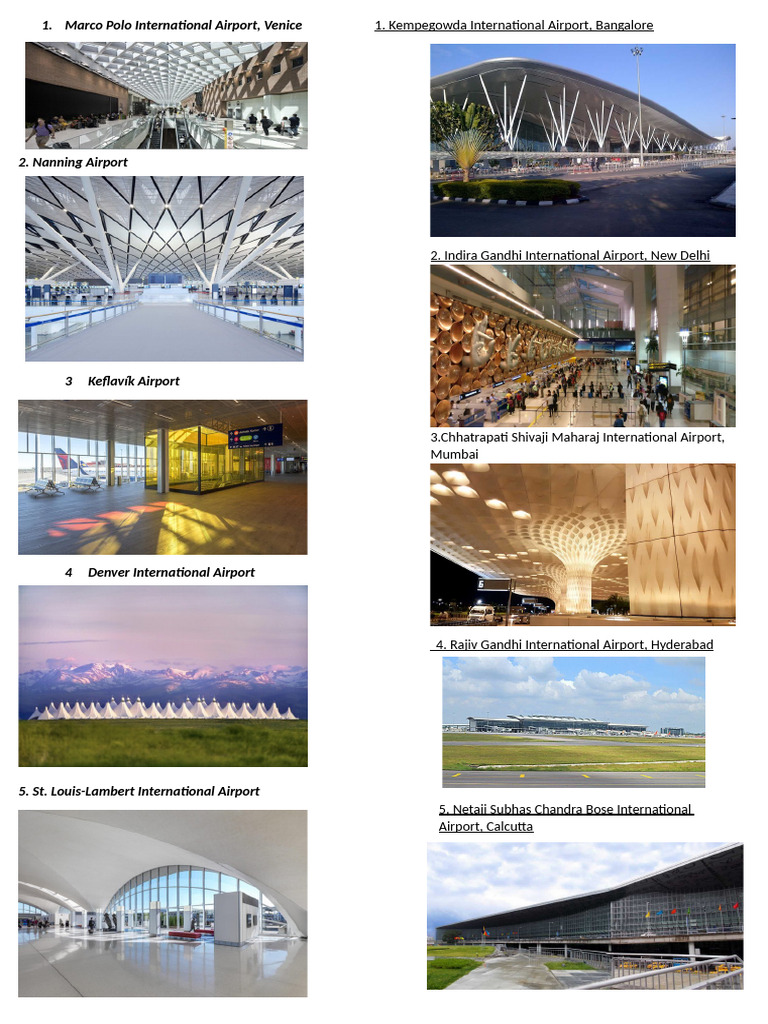 Airport Codes: Shirdi & Venice | PDF