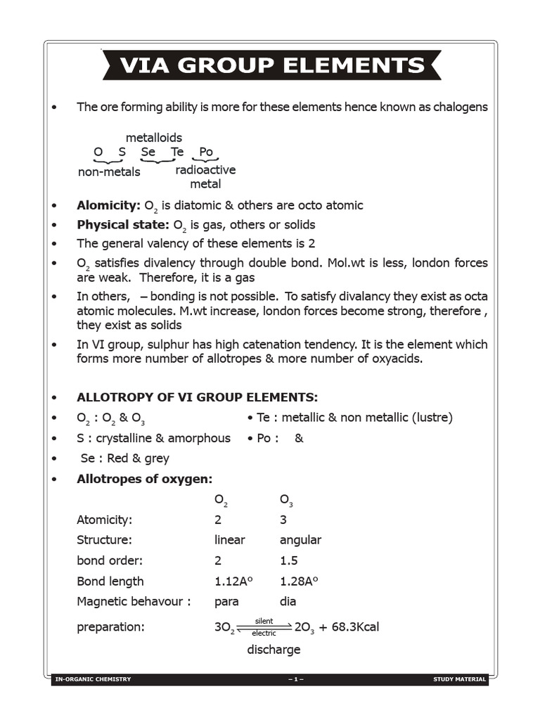VIA Group Elements (Crash) .26 | PDF | Sulfur Dioxide | Chlorine
