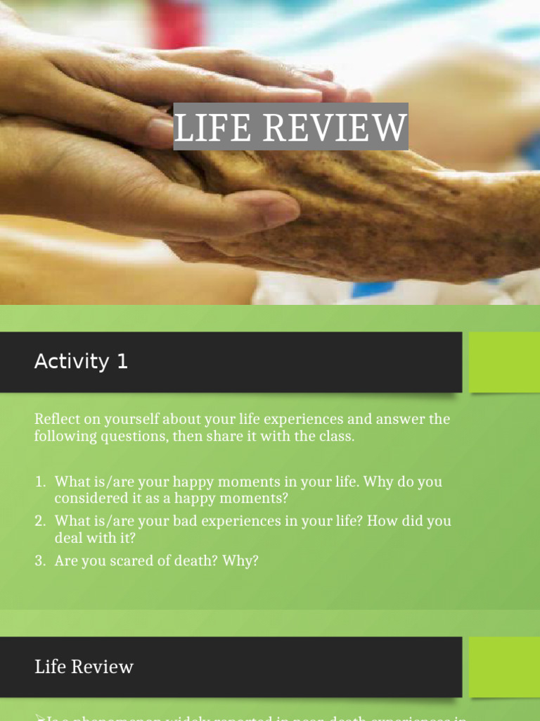 Life Review and Fantasy Therapy Guide | PDF | Psychotherapy | Thought