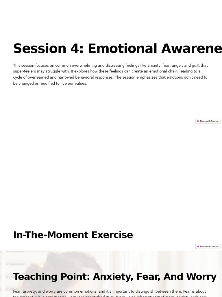 Understanding Emotions: Fear, Guilt, Anger | PDF | Anxiety | Anger