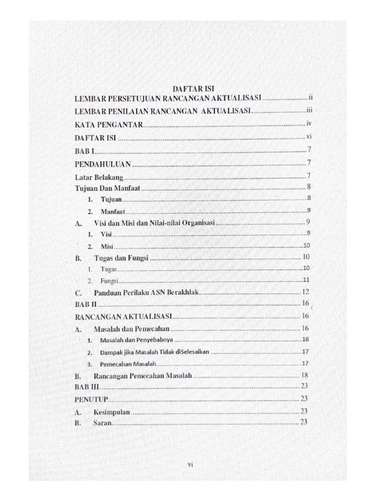 Daftar Isi | PDF