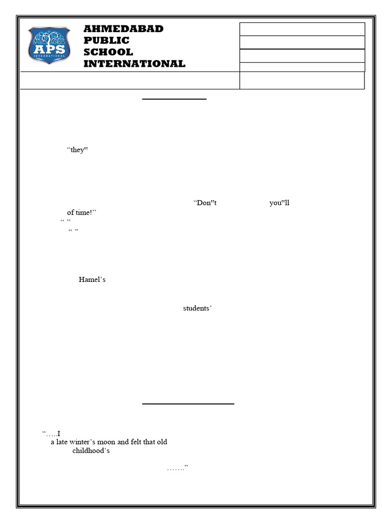 Lost Watch Notice Writing Guide | PDF