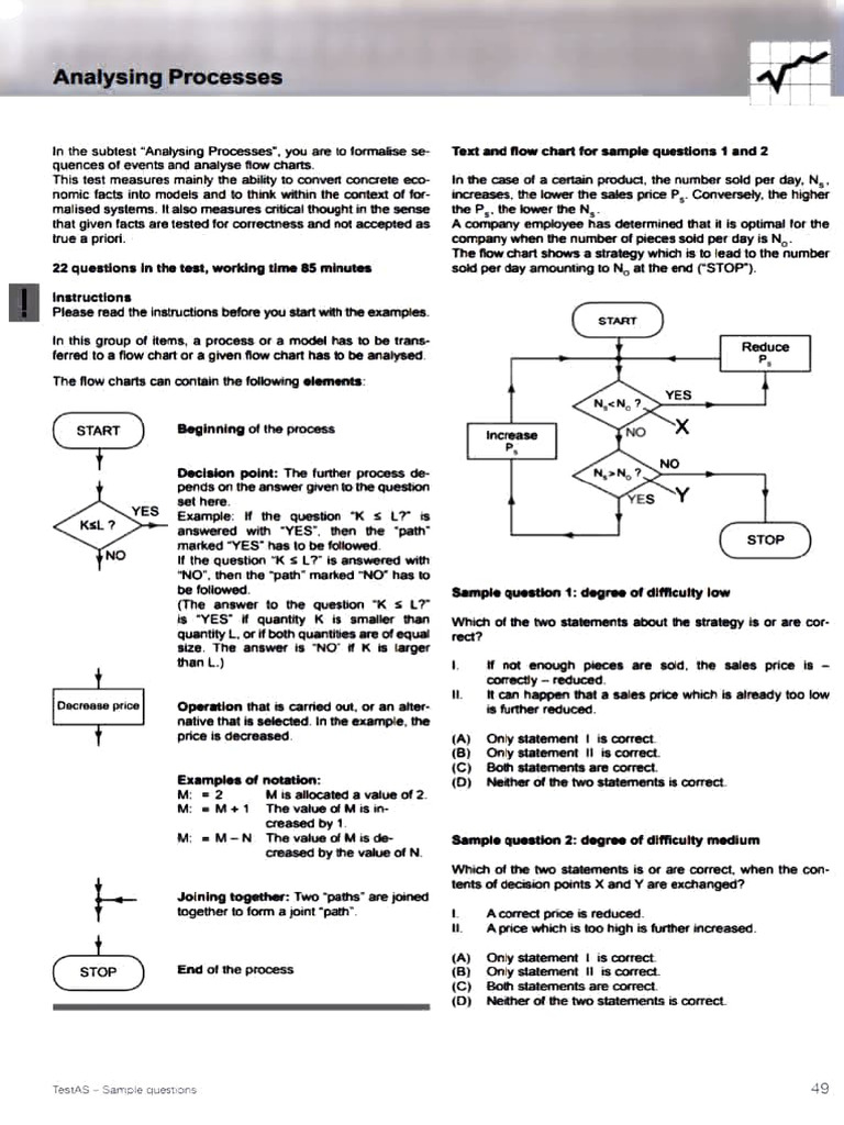 Process Analysis and Flow Chart Guide | PDF | Cognition