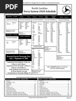 Ferry Schedule | PDF | Ferry | Transport