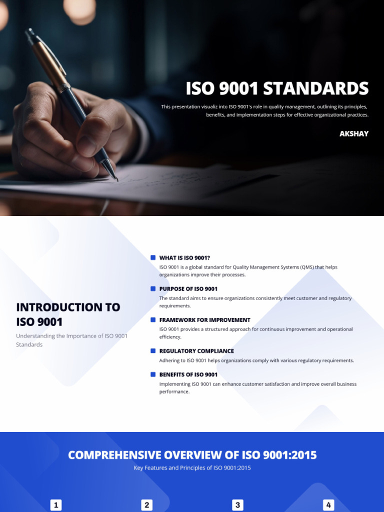 ISO 9001, a short visualization | PDF