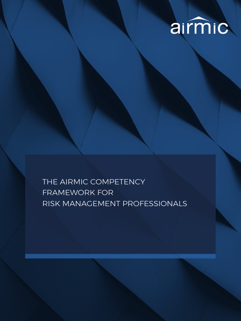 Airmic Risk Management Competency Framework | PDF | Risk | Professional ...