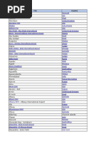 Country Codes: 2-Letter & 3-Letter | PDF | Aircraft | Naval Aviation