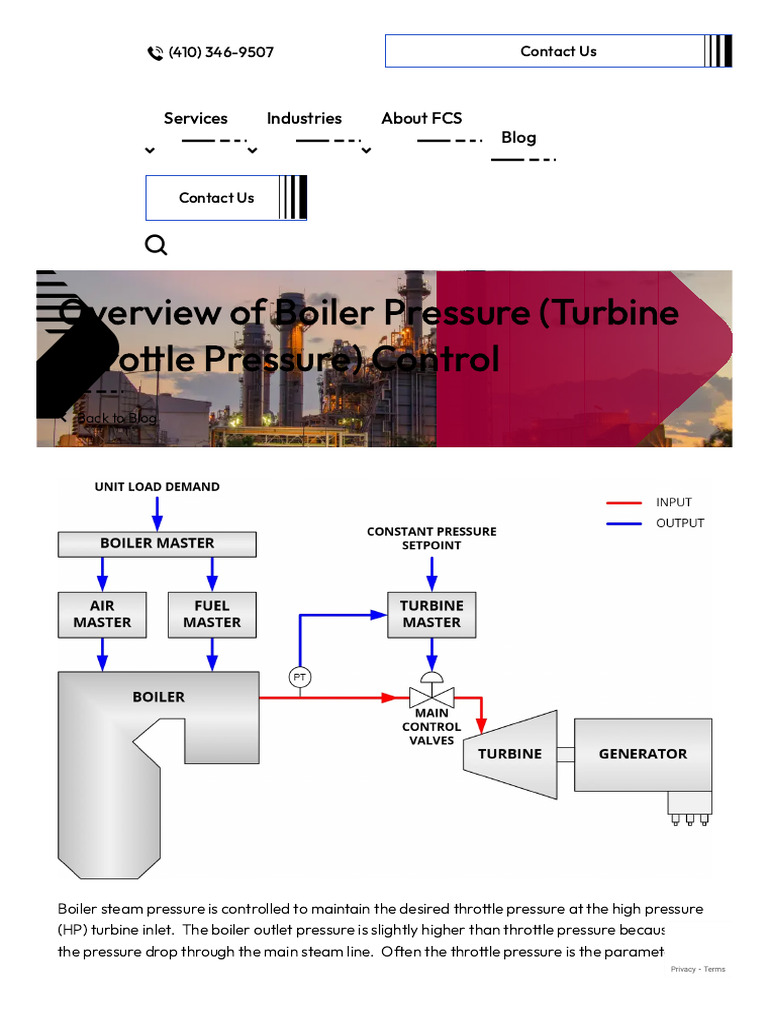 Boiler Vs Turbine Follow Control Modes Pdf Boiler Steam