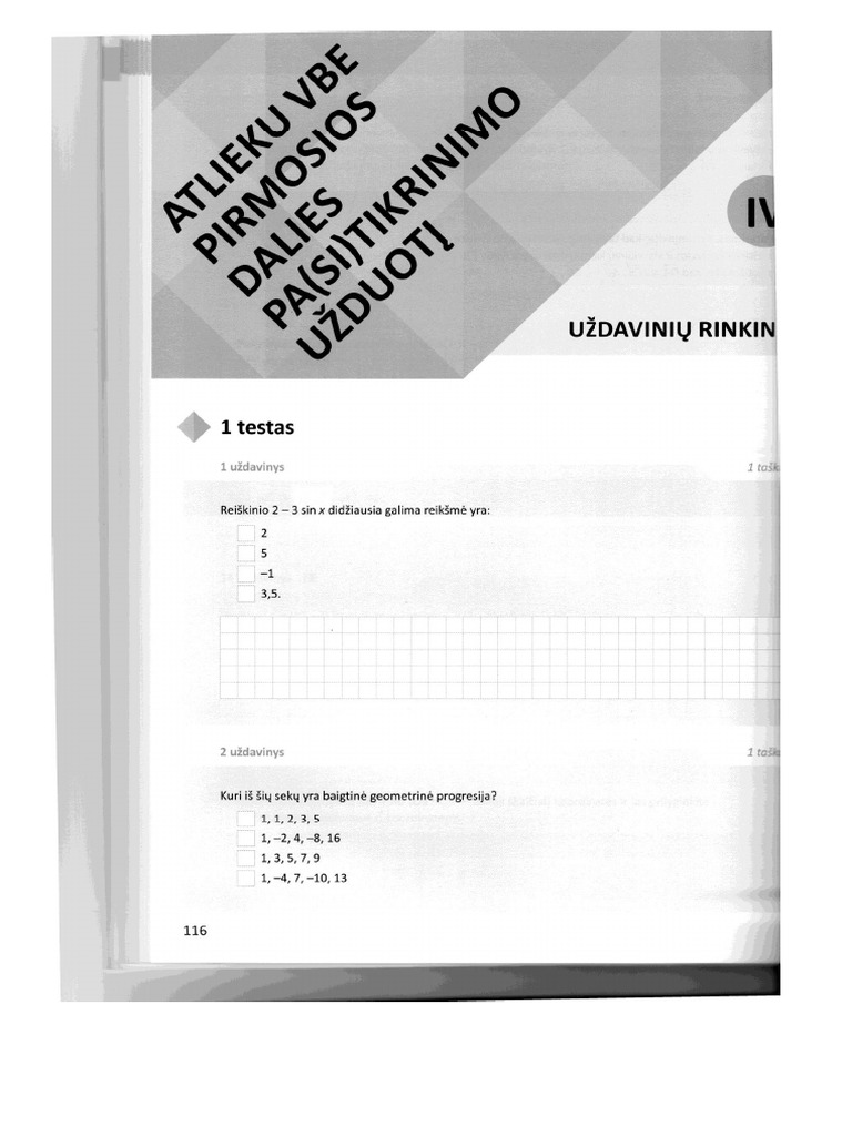 1 Testas 12A | PDF