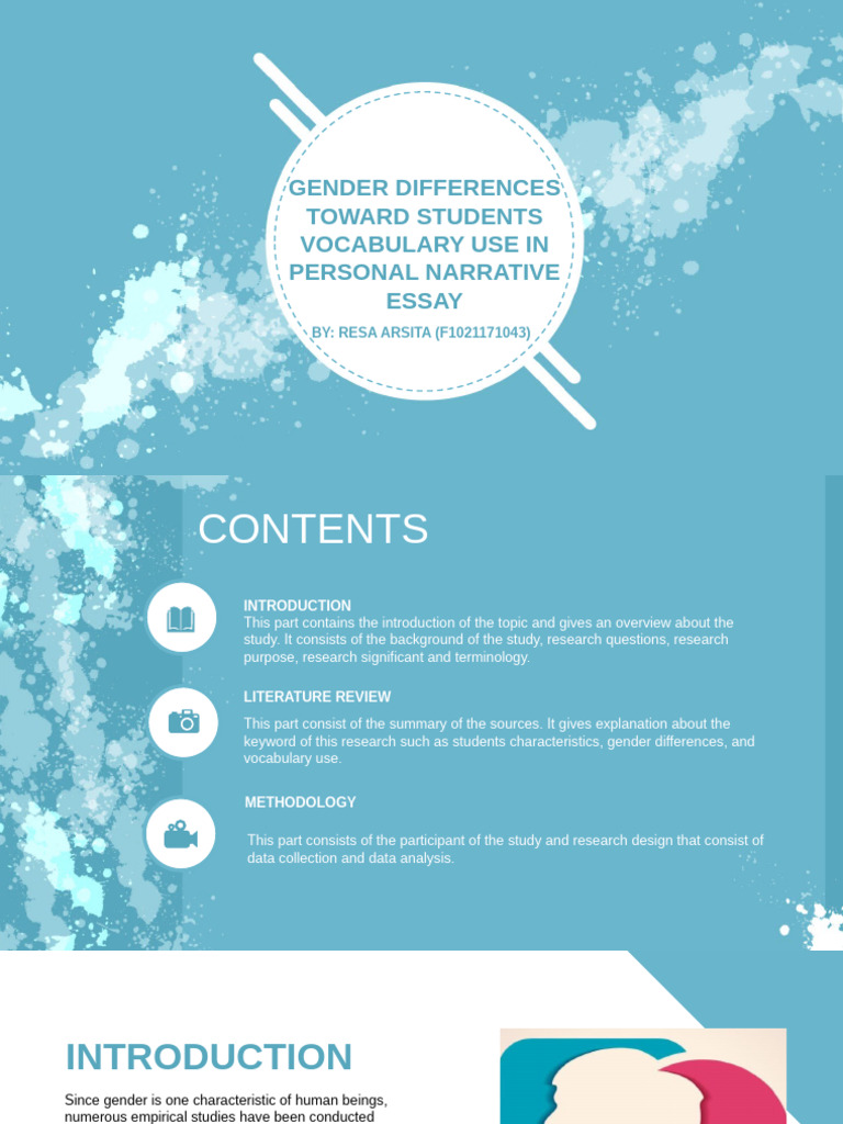 Gender Differences in Vocabulary Use | PDF | Grammatical Gender ...