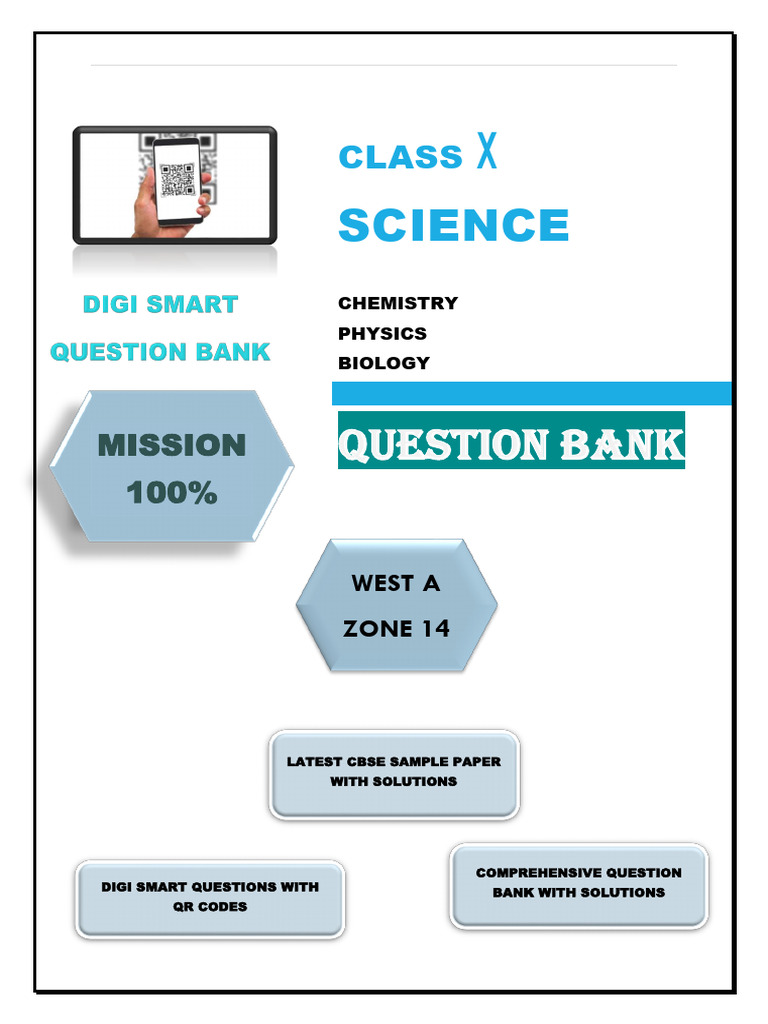 Class X SCIENCE - Question Bank | PDF | Sodium Bicarbonate | Sodium ...