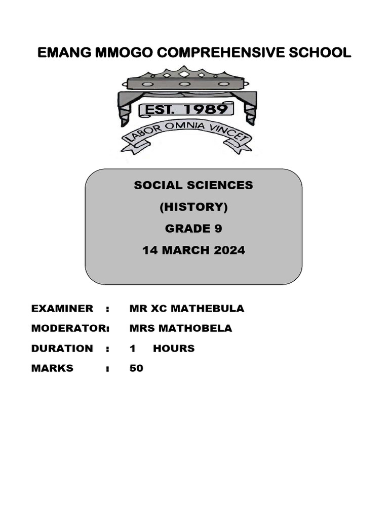 grade-9-history-exam-paper-2024-pdf