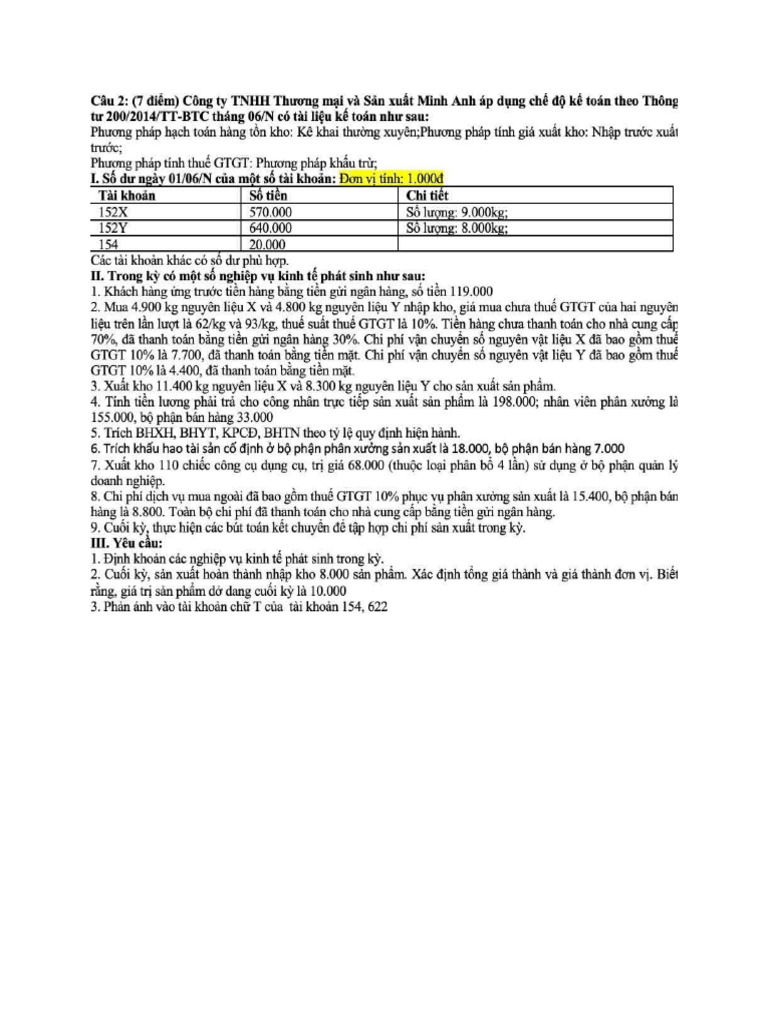 BT NLKT | PDF
