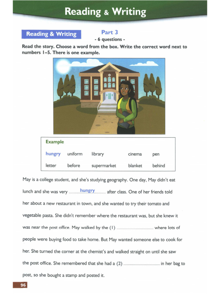 Test 4 Reading Part 3 | PDF