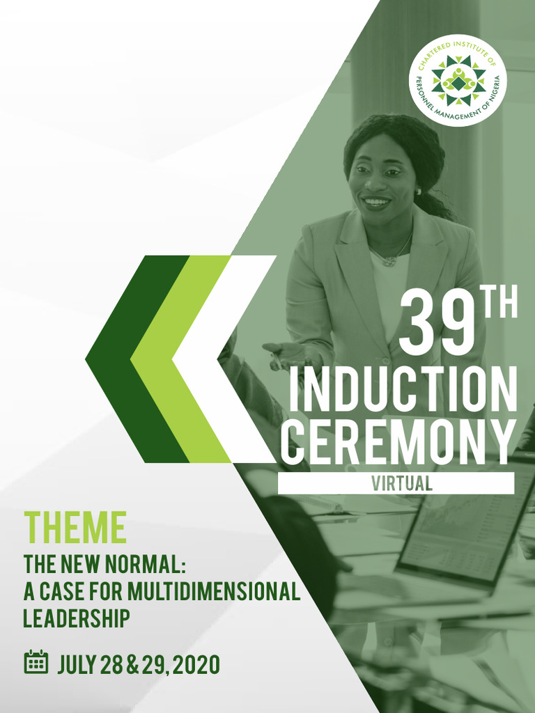 CIPM Induction Ceremony 2020 Highlights | PDF | Business | Leadership