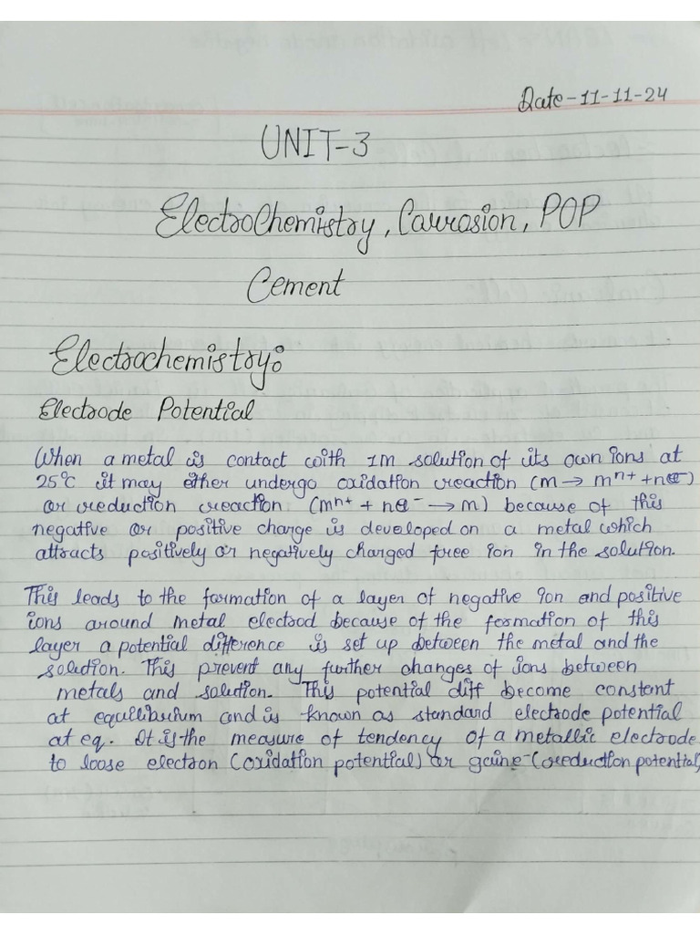 Unit 3 Chem | PDF