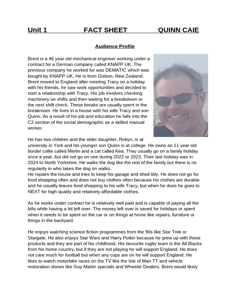 Audience Profile | PDF