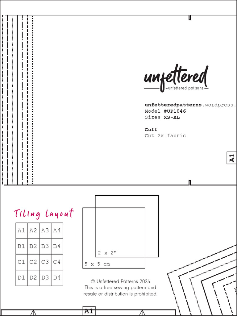 Unfettered Patterns: Model UP1046 Guide | PDF