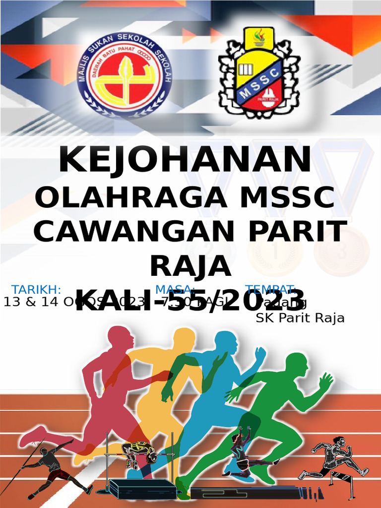 Kejohanan Olahraga MSSC Parit Raja 2023 | PDF