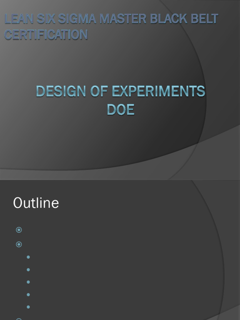 DOE Mistake Proofing Poka Yoke FMEA | PDF | Reliability Engineering ...