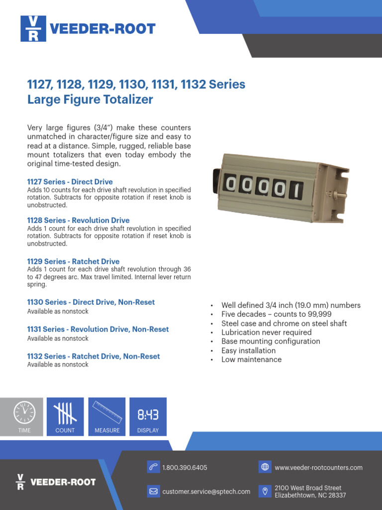 L5973A Large Figure Totalizer Datasheet | PDF | Automotive Technologies ...