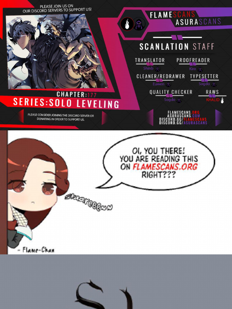 Solo Leveling Chapter 177 PDF Room PDF