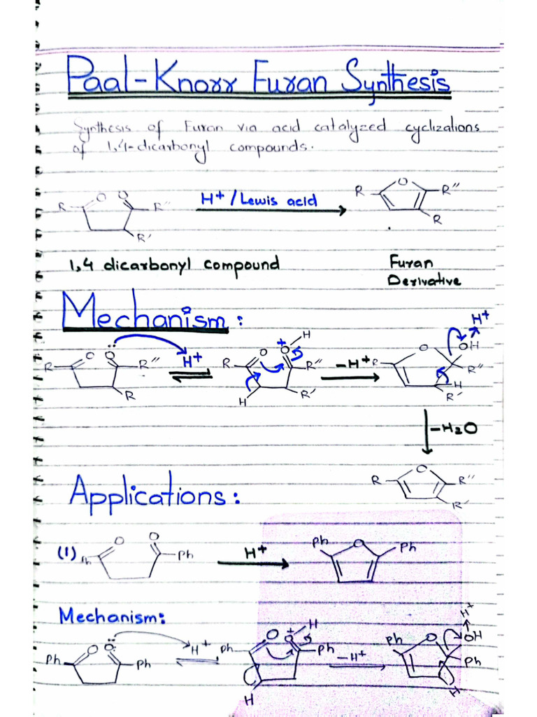 Furan Synthesis | PDF