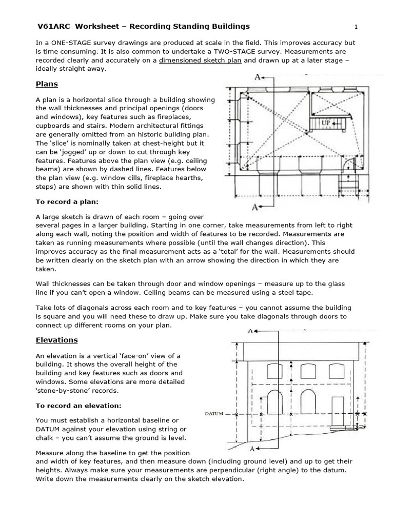 Historic Building Recording Guide | PDF