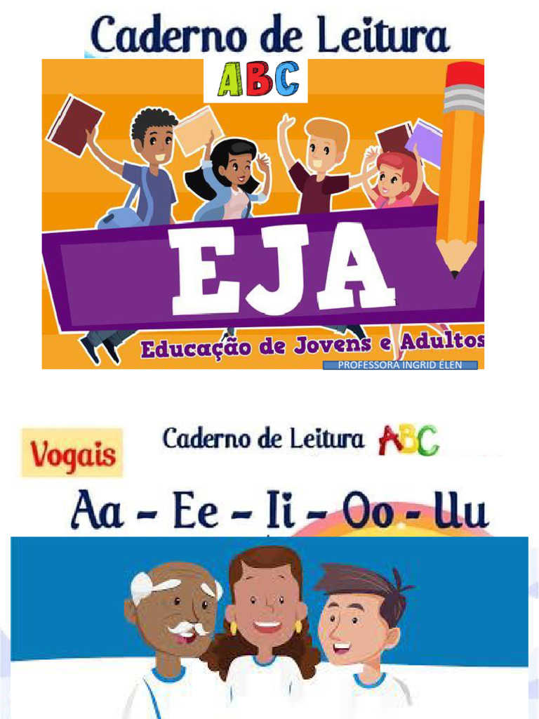 Caderno de Leitura Alfabetização Eja | PDF