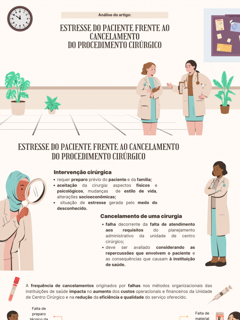 Cancelamento Cirurgias | PDF