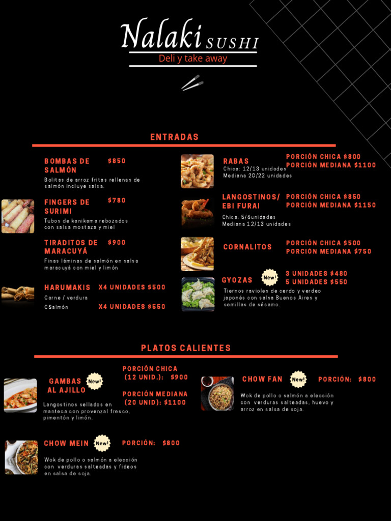 ° Nalaki Menu Mar-Abril | PDF | Cocina occidental | Ingredientes de comida