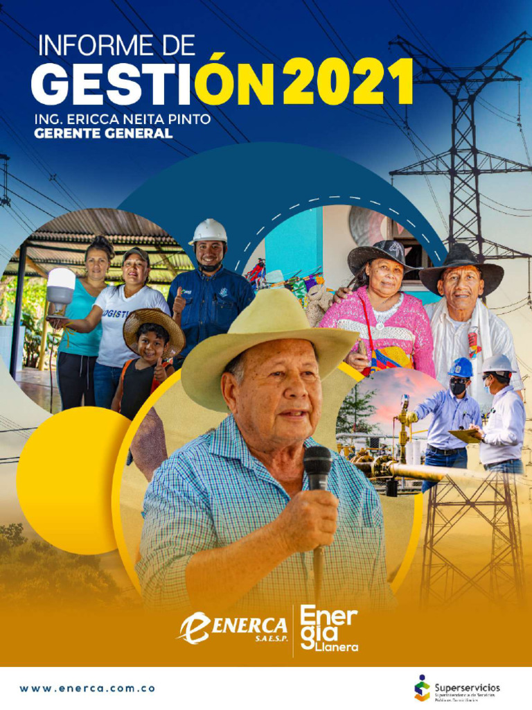 Informe de Gestión 2021 de ENERCA S.A. E.S.P. | PDF | Auditoría | Business