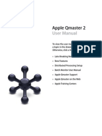 Apple Qmaster User Manual