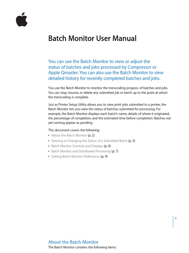 Batch Monitor User Manual | PDF | Password | Icon (Computing)